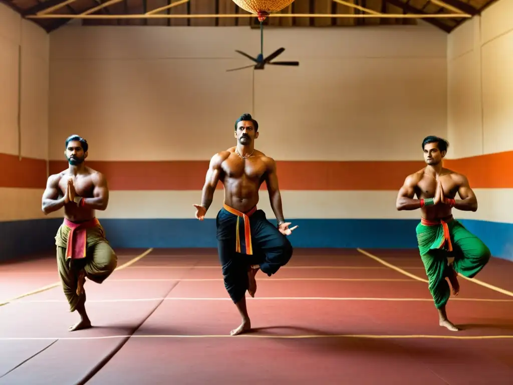 Bollywood actores practican Kalaripayattu, destacando la influencia del Kalaripayattu en el cine