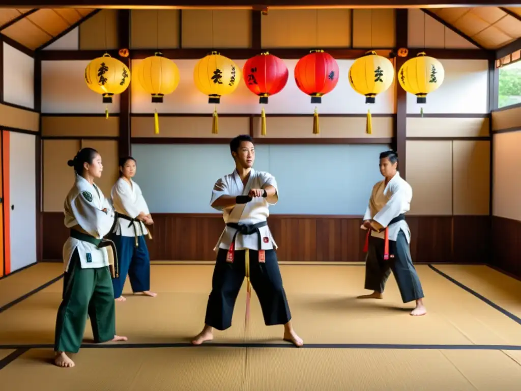 El dojo tradicional japonés muestra la conexión entre las artes marciales asiáticas y el Krav Magá