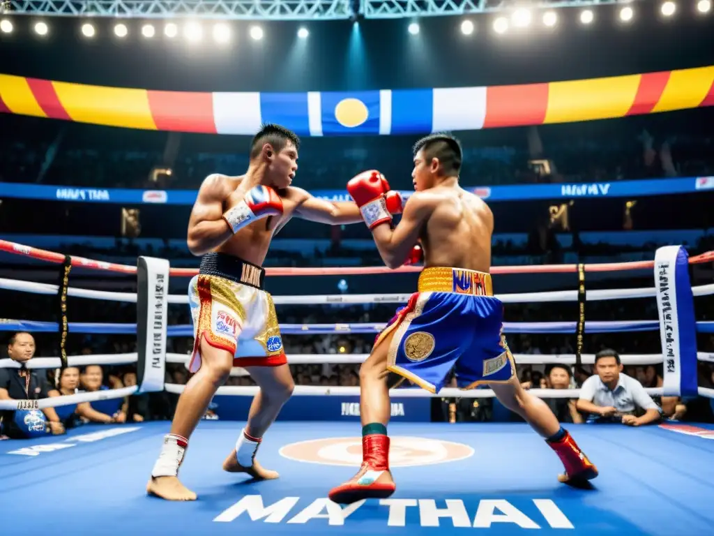 Emocionante festival de Muay Thai en Tailandia con tradición y energía vibrante