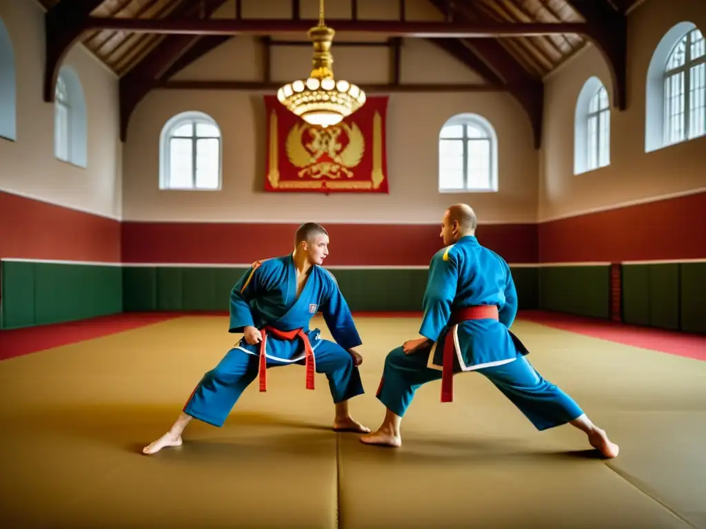 Entrenamiento de Sambo en Moscú: origen y técnicas del Sambo capturados en una imagen documental de alta resolución