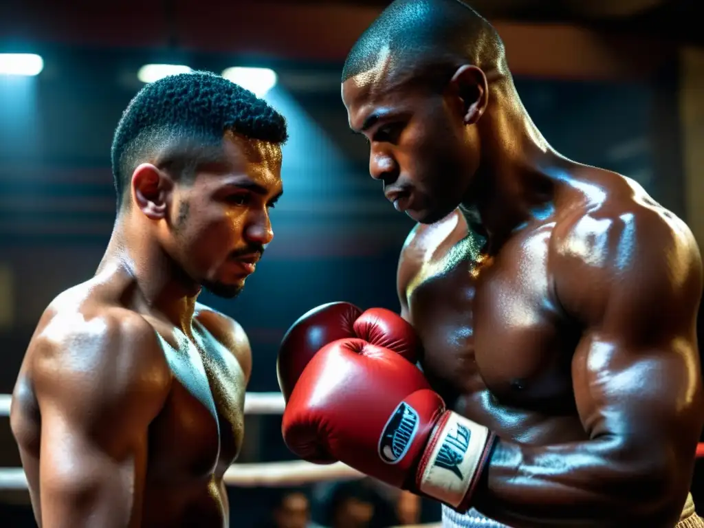 Determinación y dedicación en un gimnasio de boxeo en Cuba