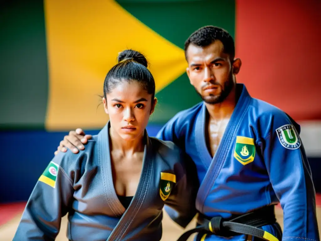 Maestría en Brazilian Jiu Jitsu: Determinación y Dominio Práctica de Brazilian Jiu Jitsu con intensidad y dominación Brasileña JiuJitsu América