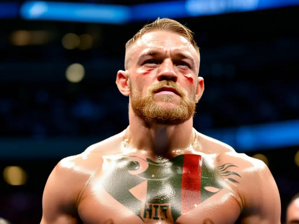 Conor McGregor muestra su determinación al entrar al octágono, con la intensidad y el impacto que ha tenido en la popularización de la MMA