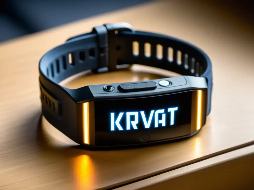 Un smartwatch diseñado para practicantes de Krav Magá, fusionando tecnología avanzada con la tradición de combate